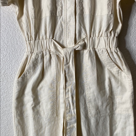 Universal Thread Cream Wide Leg Jumpsuit - Picture 5 of 10